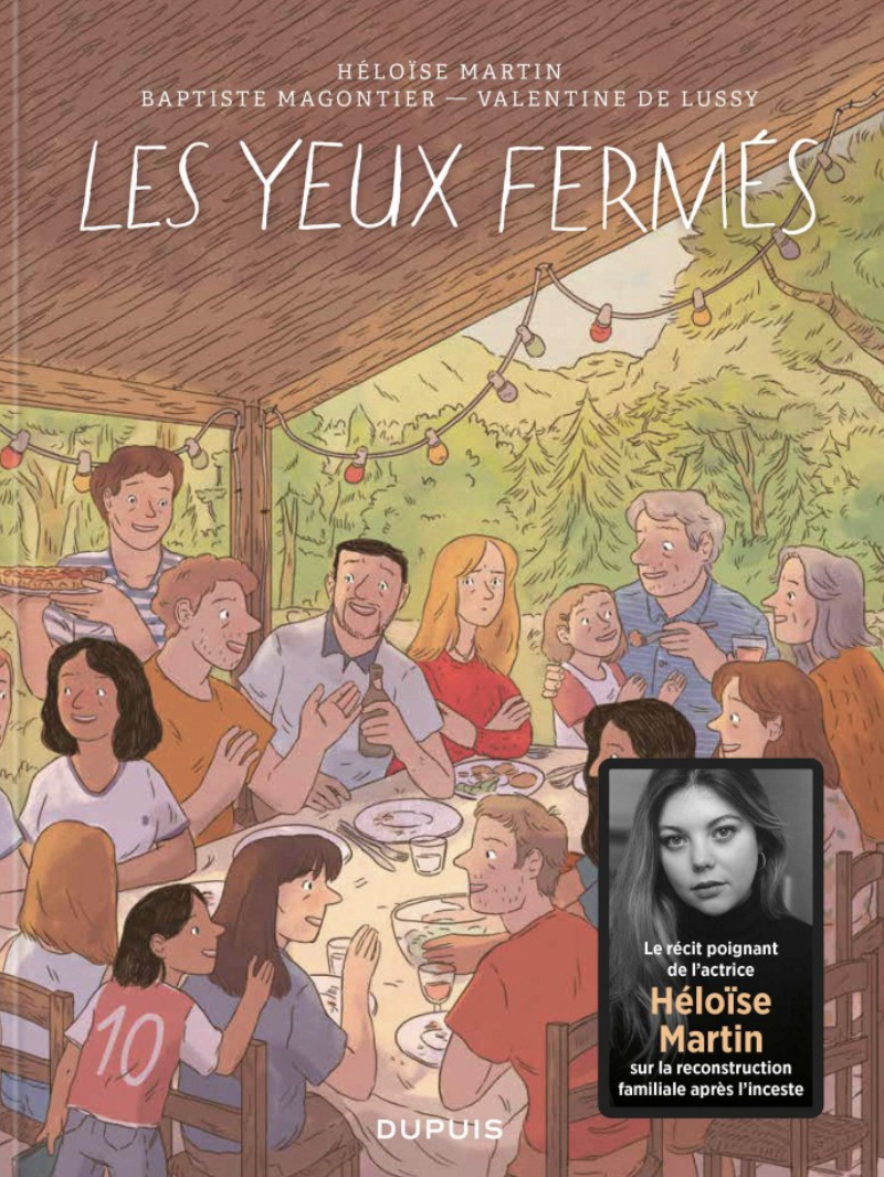 les yeux fermés