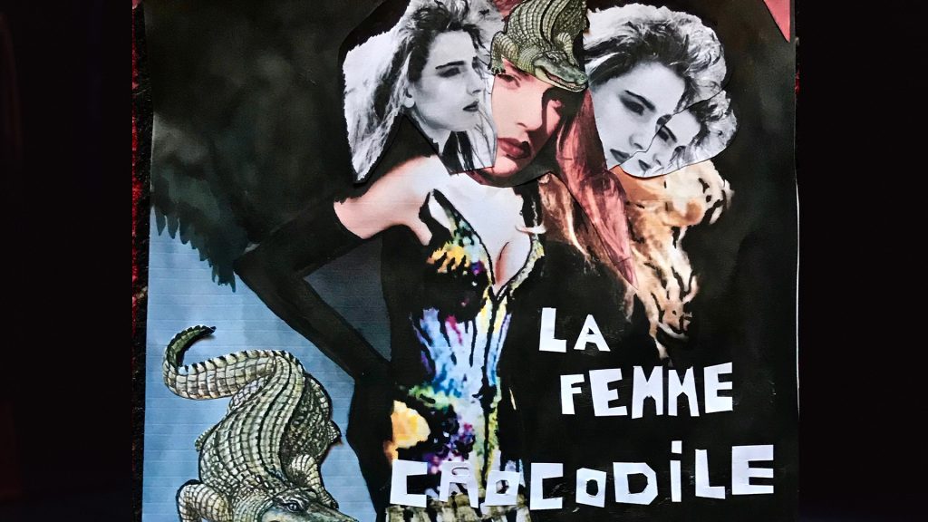femme crocodile